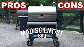 Pros amp Cons of Pellet Smokers  Mad Scientist BBQ [upl. by Gaul]