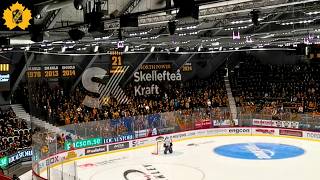 North Power på Västra Stå sjunger Hej här är vi Skellefteå AIK mot Linköping HC i SHL [upl. by Dorris]