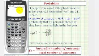 New Version Available Ex Basic Example of Finding Probability  Running a Red Light [upl. by Seravart]