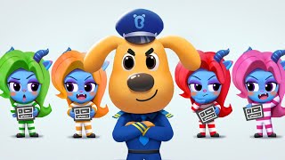 Antels Rescue Mission  Police Cartoon  Funny Cartoons for Kids  Sheriff Labrador [upl. by Demaggio5]