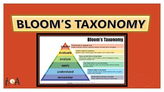 Blooms Taxonomy  Old Vs Revised  Taxonomy of Educational Objectives  Educational Goals [upl. by Aicillyhp7]