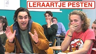 LERAAR WORDT KLAS UITGEPEST [upl. by Carmena903]