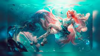 Ocean Song Seraphine Passive Music With Prestige Splash Art  League of Legends [upl. by Ecnatsnok]