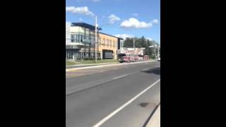 Bomberos de Blainville Canada Blainville Fire Departament Responding [upl. by Llerryt358]