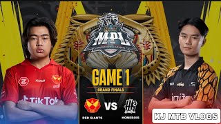 SRG vs HOMEBOIS GAME 1 MPL MALAYSIA SEASON 13  GRAND FINALS [upl. by Flagler]