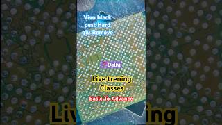 Vivo black pest remove 😀  vivoblackpestremove tech repair video trending trending song [upl. by Suirtemed532]