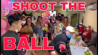 SHOOT THE BALL ANG PINAKA MASAYANG PARLOR GAMES HAPPY BIRTHDAY KAZUMI [upl. by Nelluc]