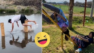 😂🤣Best Funny Videos compilation  Fail amp Pranks 🤣TRY NOT TO LAUGH 9 [upl. by Coffey]