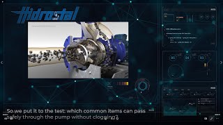 Hidrostals Non Clog Pump Demonstration [upl. by Ahserb]