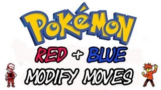 Pokemon Red and Blue  How To Change Your Pokemons Moves  GameShark Codes [upl. by Port]