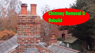 Chimney Removal and Rebuild [upl. by Fleur636]