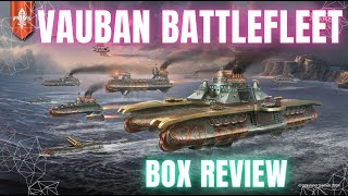 Dystopian Wars Vauban battlefleet set Alliance review [upl. by Luben]