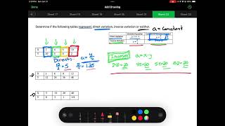 Alg 2  Unit 4 Part 1  Variation Quiz Review [upl. by Sinnylg233]