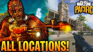 ALL CALDERA WARZONE LOCATIONS GAMEPLAY Early Caldera Warzone Map Gameplay  10 LOCATIONS [upl. by Eirruc]