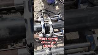 hdpe pipelinewelder pipeline pipelining trending trendingshorts shots shorts short youtube [upl. by Ramiah883]