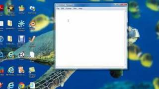 How to make a HTML Website Using Notepad Part 1 [upl. by Binetta795]