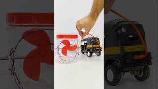 Cooler fan powered by Auto Rickshaw  Making fan with DC motor  Fan Without capacitor  DC Motor [upl. by Seedman961]