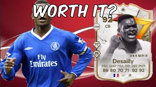 92 Marcel Desailly Golazo Icon Player Analysis  EA FC 24 Ultimate Team [upl. by Kirkpatrick]