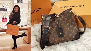 Louis Vuitton Odeon PM Unboxing  What Fits  Mod Shots  Top Handle Option [upl. by Ratha100]