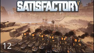 Trains and far away factories Satisfactory Ep12 [upl. by Jase602]