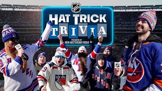 Put Your Hockey Knowledge To The Test With Islanders And Rangers Stadium Series Trivia [upl. by Jadwiga]