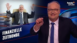 Zu viele Pensionszahlungen Bricht Deutschlands BeamtenSystem zusammen  heuteshow vom 22092023 [upl. by Eisnil921]