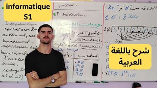 EP01 Informatique 1  Comprendre les unités de stockage en arabe [upl. by Aneri92]