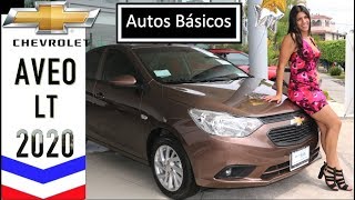 Chevrolet Aveo 2020 LT Precio y características [upl. by Fabiano]