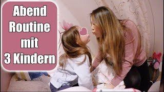 Elisa in der Trotzphase 😳 Echte Abendroutine mit 3 Kindern Familien Leben VLOG  Mamiseelen [upl. by Heyra80]