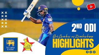 Sri Lanka vs Zimbabwe 1st T20 Highlights 2024  SL vs ZIM 2024  sl vs zim highlights today [upl. by Towroy969]