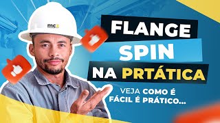 FLANGEADOR SPIN NA PRÁTICA VEJA COMO É FÁCIL FAZER O FLANGE mczservicosespecializados [upl. by Perron329]