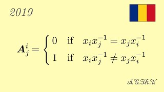 Romanian District Mathematical Olympiad 12th grade 2019 problem 3 [upl. by Eisac]