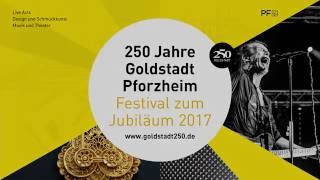 250 Jahre Goldstadt Pforzheim [upl. by Chassin971]