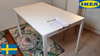 IKEA MELLTORP Dining Table Assembly amp Review [upl. by Anitneuq]