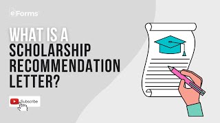 Scholarship Recommendation Letter EXPLAINED [upl. by Haroldson]