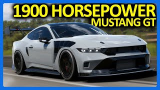 Forza Horizon 5  1900 Horsepower Custom Mustang GTD FH5 Ford Mustang GT [upl. by Annayek]