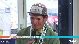 Talking with Volker Fohrmeister TOR450  Tor des Glaciers 2024 second place [upl. by Ivan60]