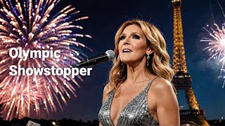 Stunning Céline Dion Performs from Eiffel Tower at 2024 Olympics Opening Ceremony Finale [upl. by Elidad]