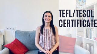 Как получить сертификат Tefl Tesol для учителей и преподавать английский заграницей [upl. by Ekeiram]