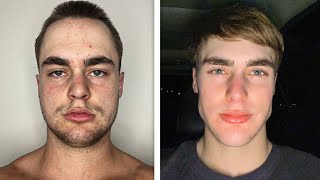 Im an average looking guy that tried Looksmaxxing  30 Day Update [upl. by Amled]