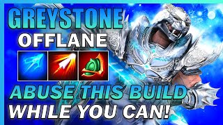 This new META GREYSTONE JUNGLE BUILD is also AMAZING IN OFFLANE  Predecessor Gameplay [upl. by Cull]