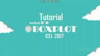 Cara Membuat Box Plot dengan Excel2007 [upl. by Desmond]