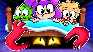 Who Is Under The Bed 👀 Funny English for Kids animation kids hacks family [upl. by Yriek577]