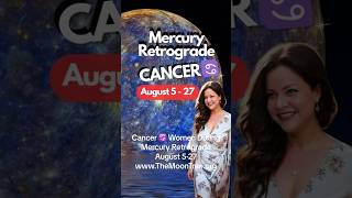 Cancer♋️ in Mercury Retrograde • Astrology Horoscope August 527 2024 [upl. by Hadleigh577]