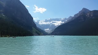 Day 7 Spectacular Canadian RockiesJasperAthabasca GlacierLake LouiseBanff5th 12th August 2017 [upl. by Calia]