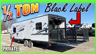 ½ Ton RV wWalk Around Bedroom 2022 Black Label 22RR [upl. by Lramaj182]