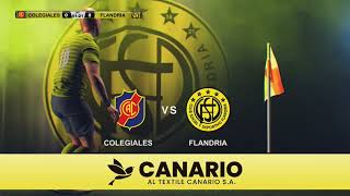 Colegiales vs Flandria  EN VIVO  Fecha 2  Clausura 2024 [upl. by Abil427]