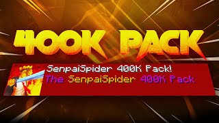 SenpaiSpider 400K Texture Pack [upl. by Nirrad]