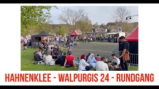 Harz  Hahnenklee  Walpurgis 24  Rundgang [upl. by Eatnod]