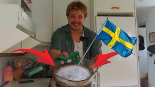 Making Swedish KLADDKAKA 250 Subs Special [upl. by Eelsha]